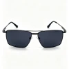 Trendy street style men's metal square frame sunglasses, business driving outdoor sunglasses, outdoor fishing sunshade glasses in stock details Picture